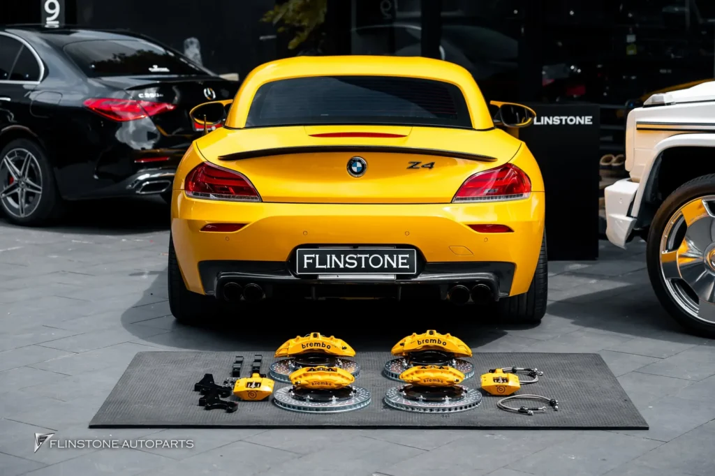 BMW E89 Z4 เลือกติดตั้งชุดเบรค Custom BREMBO CTS-V ลูกค้าเลือกให