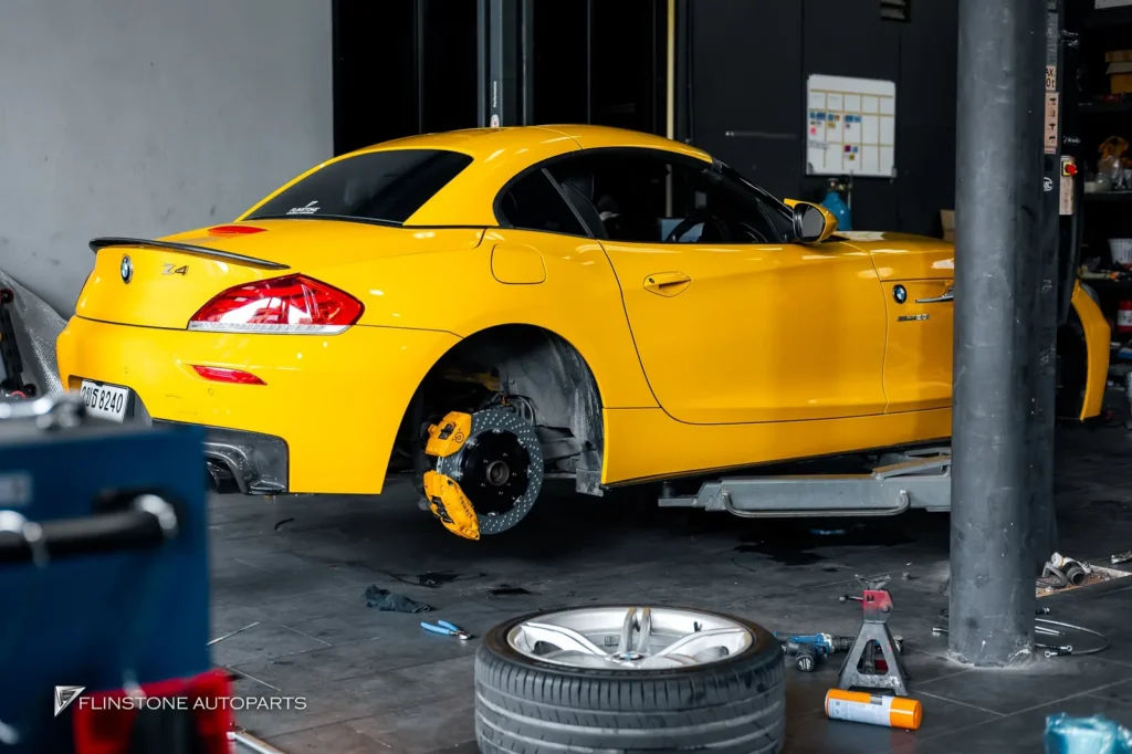 BMW E89 Z4 เลือกติดตั้งชุดเบรค Custom BREMBO CTS-V ลูกค้าเลือกให