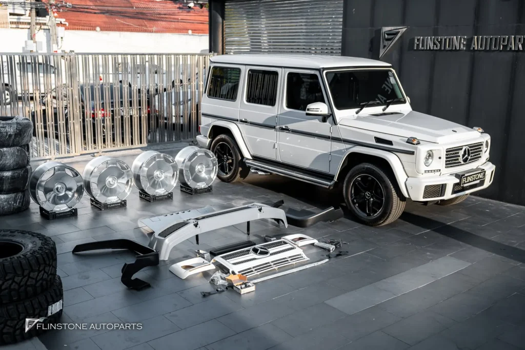 Mercedes-Benz W463 G-Class G63 AMG Front Bumper + G63 AMG Front Grille