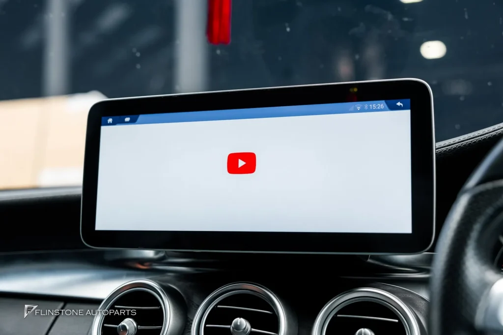 Mercedes-Benz W205 C205 C-Class 2024 ANDROID Screen + GT Panamericana Front Grille