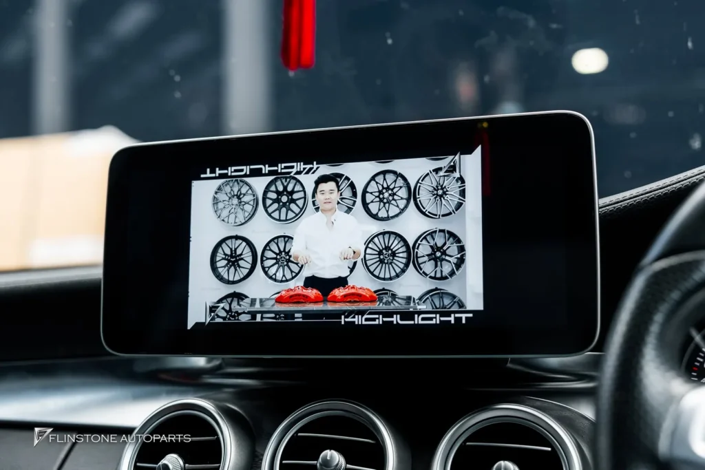 Mercedes-Benz W205 C205 C-Class 2024 ANDROID Screen + GT Panamericana Front Grille