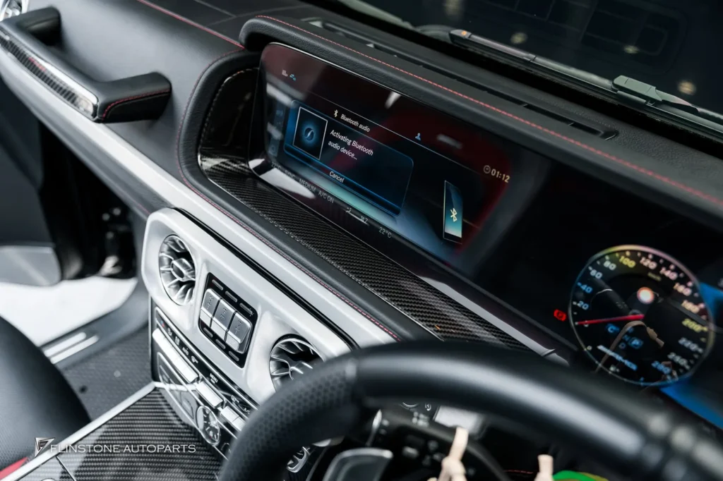Mercedes-Benz W464 G-Class MERECEDES G63 AMG เลือกติดตั้งชุดพาร์ทภายใน Carbon Fiber ที่ทางร