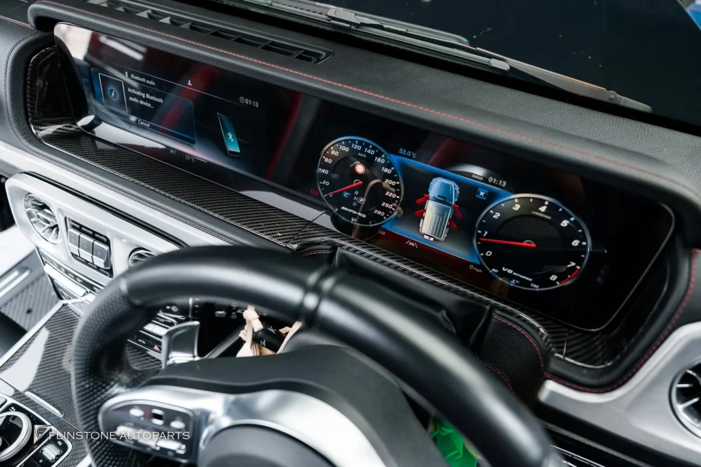 Mercedes-Benz W464 G-Class MERECEDES G63 AMG เลือกติดตั้งชุดพาร์ทภายใน Carbon Fiber ที่ทางร