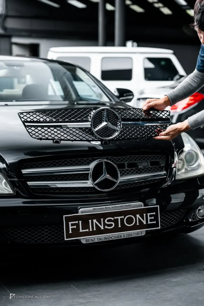 Mercedes-Benz W219 CLS-Class Sport Black Chrome Front Grille