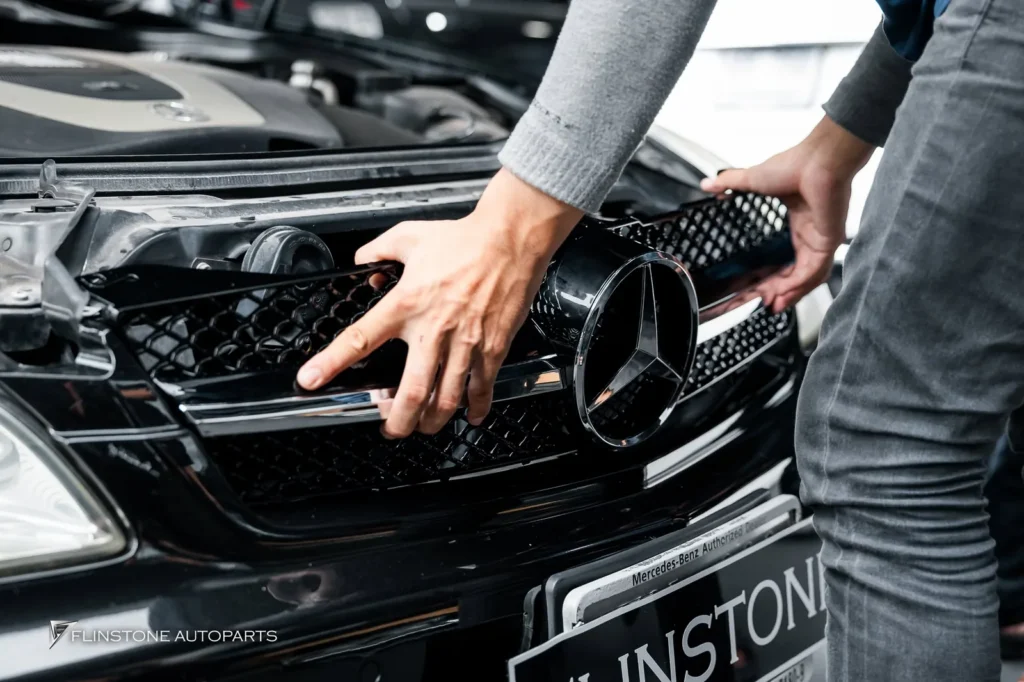 Mercedes-Benz W219 CLS-Class Sport Black Chrome Front Grille