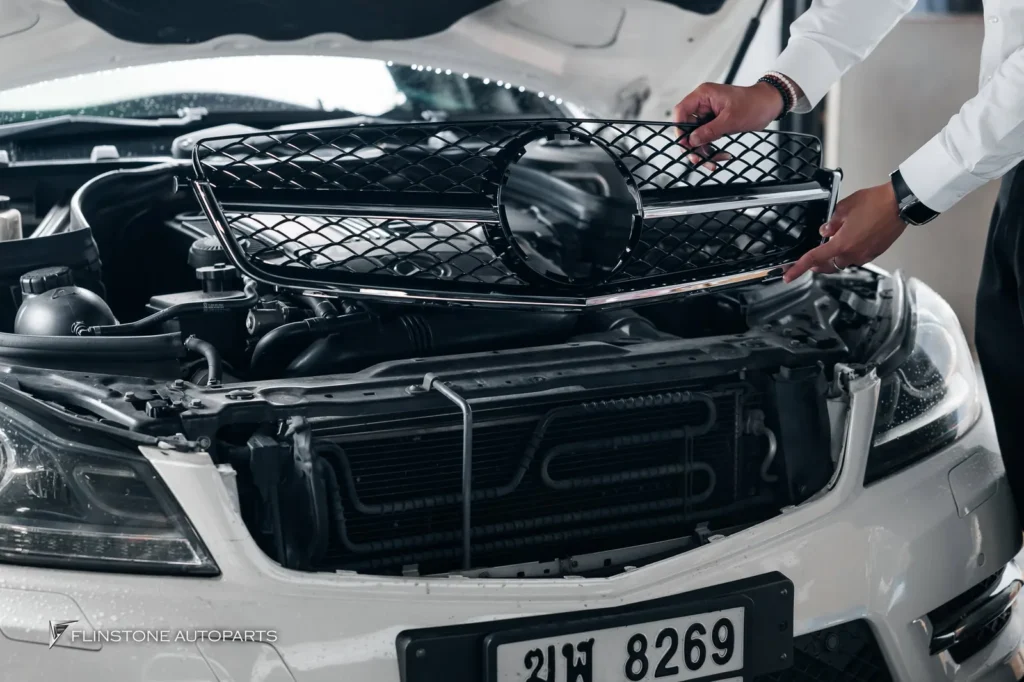 Mercedes-Benz W204-C204 C-Class C63 AMG Front Grille