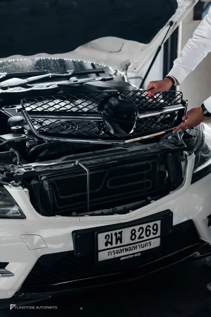 Mercedes-Benz W204-C204 C-Class C63 AMG Front Grille