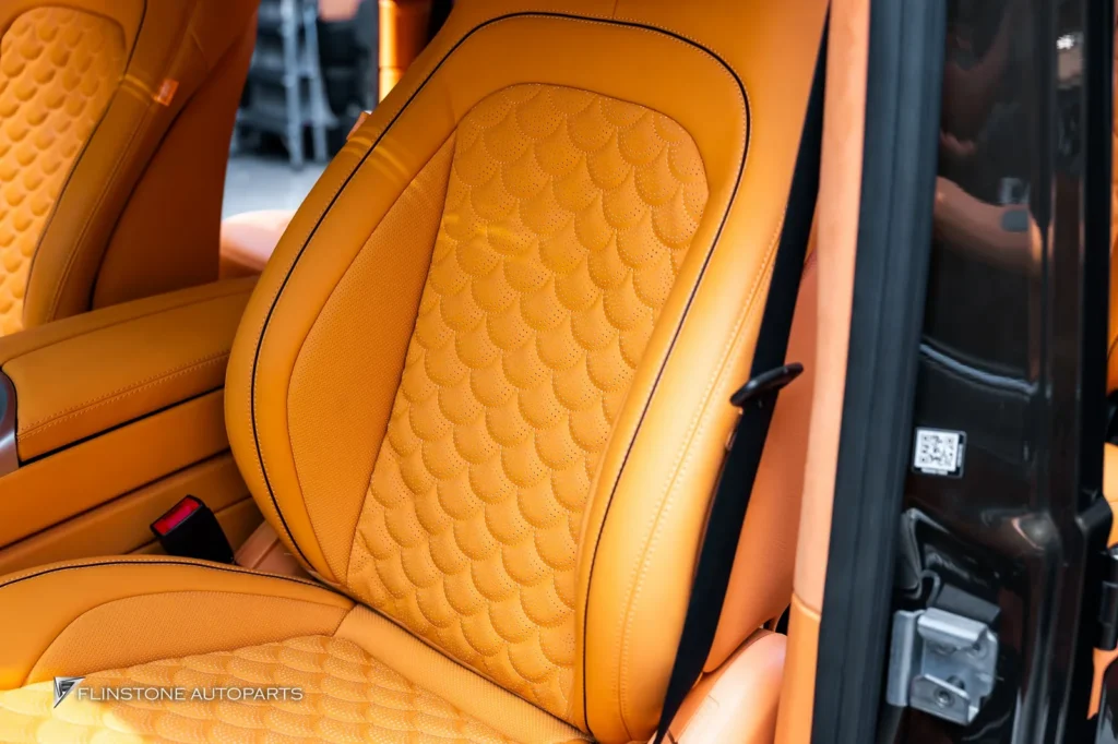 W464 G-Class คันเดียวในไทยที่เปลี่ยนสีภายในเป็น MUSTARD สำหรับ Mercedes G63 A
