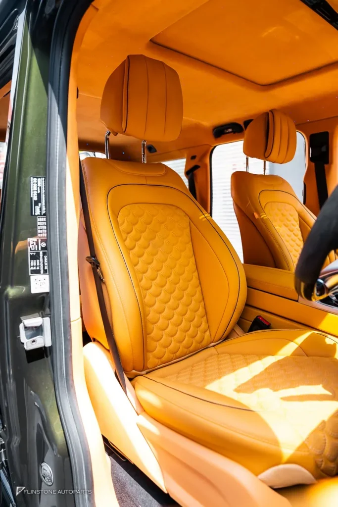 W464 G-Class คันเดียวในไทยที่เปลี่ยนสีภายในเป็น MUSTARD สำหรับ Mercedes G63 A