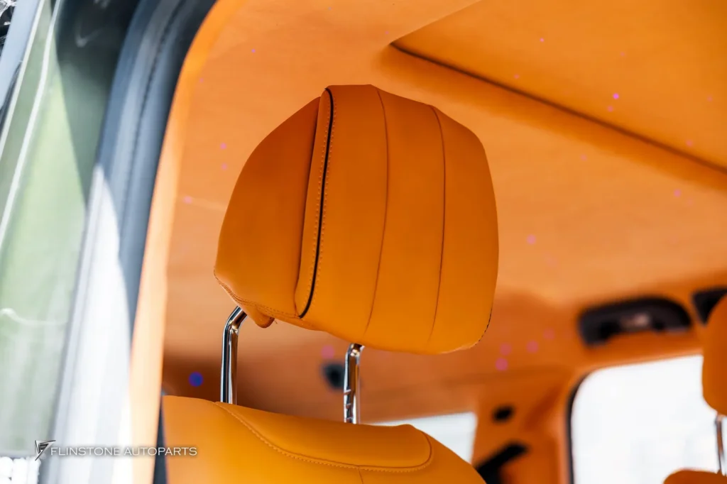 W464 G-Class คันเดียวในไทยที่เปลี่ยนสีภายในเป็น MUSTARD สำหรับ Mercedes G63 A