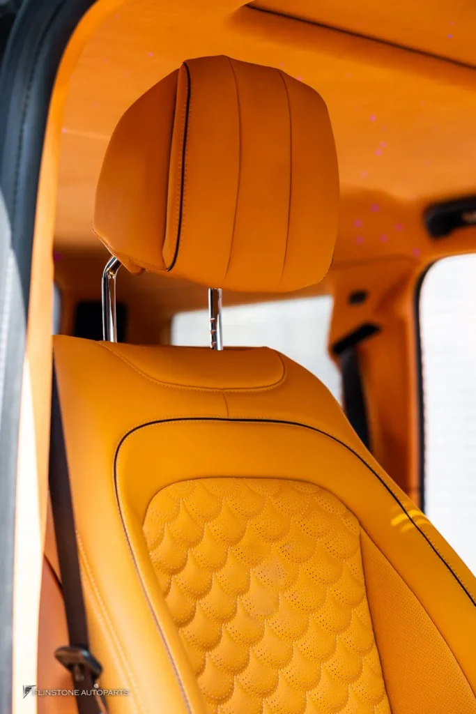 W464 G-Class คันเดียวในไทยที่เปลี่ยนสีภายในเป็น MUSTARD สำหรับ Mercedes G63 A