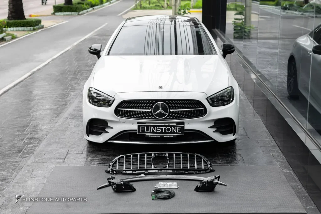 Mercedes-Benz C238 E-Class Coupe GT Panamerianca Front Grille + Sport Carbon Fiber Trunk
