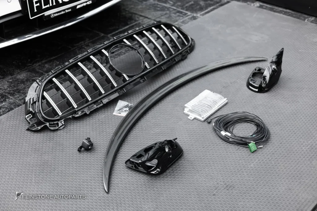 Mercedes-Benz C238 E-Class Coupe GT Panamerianca Front Grille + Sport Carbon Fiber Trunk