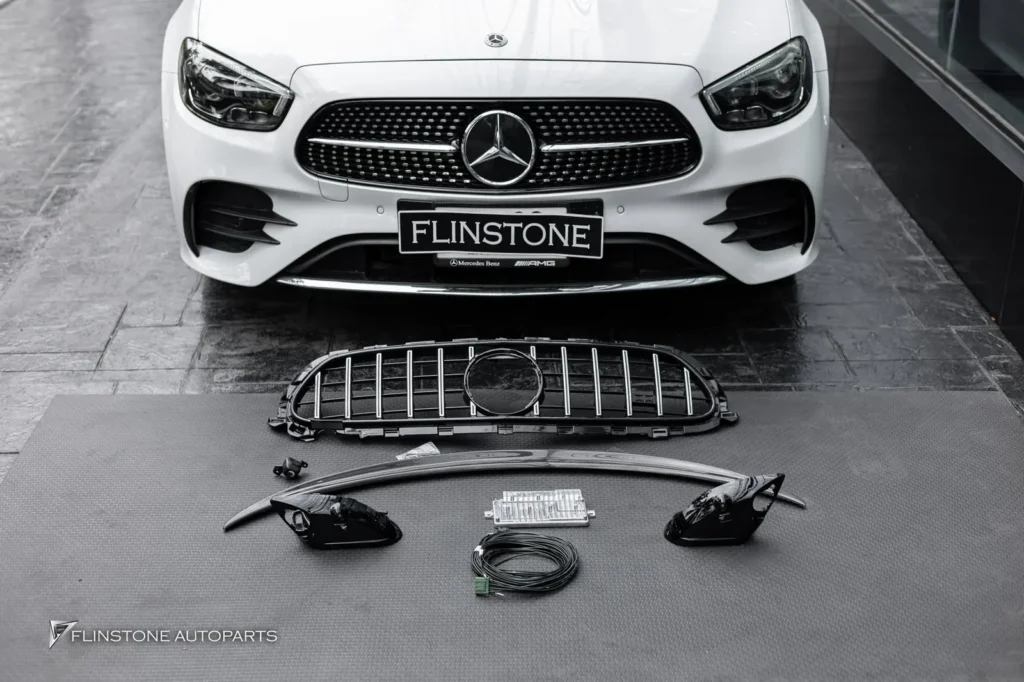 Mercedes-Benz C238 E-Class Coupe GT Panamerianca Front Grille + Sport Carbon Fiber Trunk