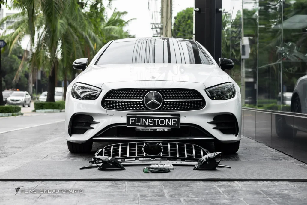 Mercedes-Benz C238 E-Class Coupe GT Panamerianca Front Grille + Sport Carbon Fiber Trunk