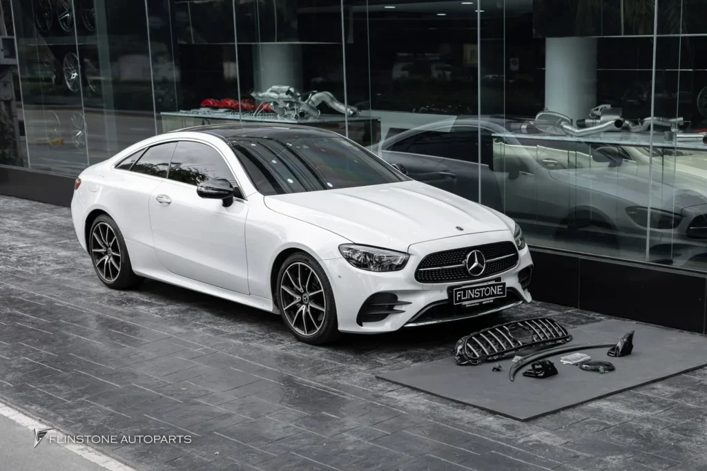 Mercedes-Benz C238 E-Class Coupe GT Panamerianca Front Grille + Sport Carbon Fiber Trunk