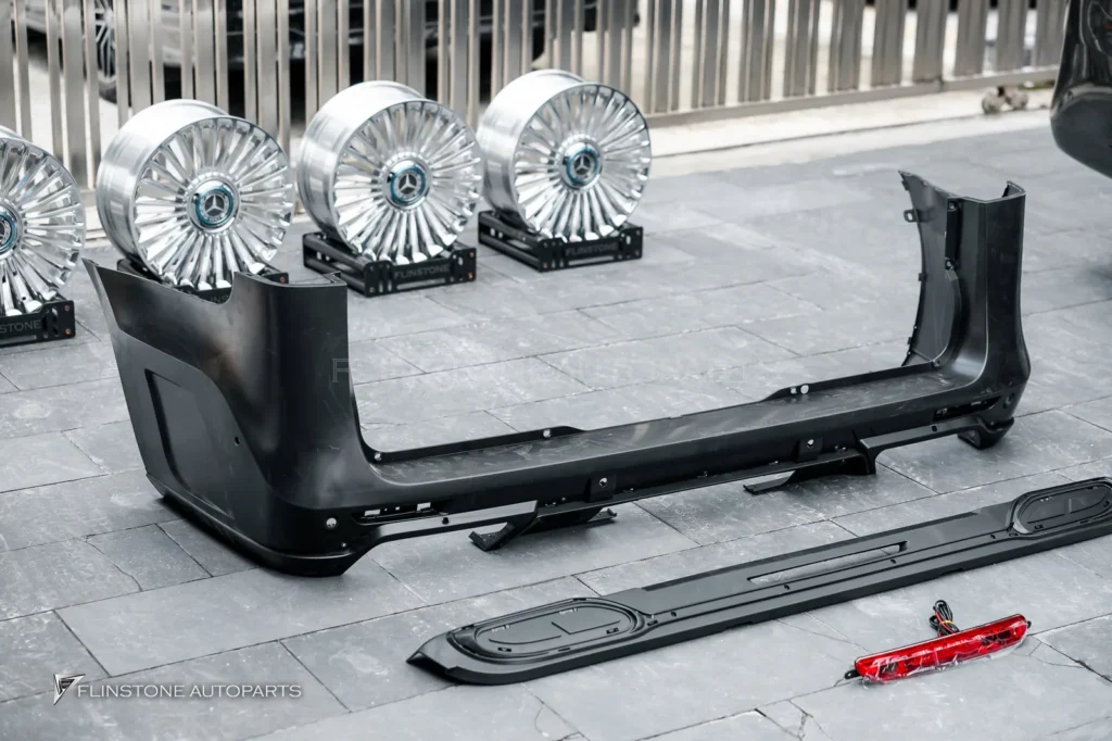 Mercedes Benz W447 V-Class Vito AMG Front Bumper + Diamond Front Grille (2024-07-17)