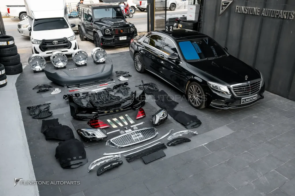 Mercedes-Benz W222 S-Class MAYBACH Body Kit + MAYBACH Headlight