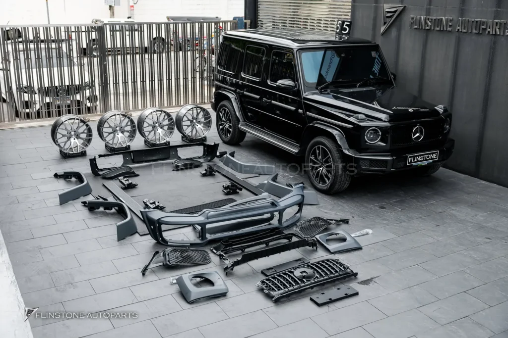 Mercedes-Benz W464 G-Class WIDESTAR Body Kit + Auto Side Running Board
