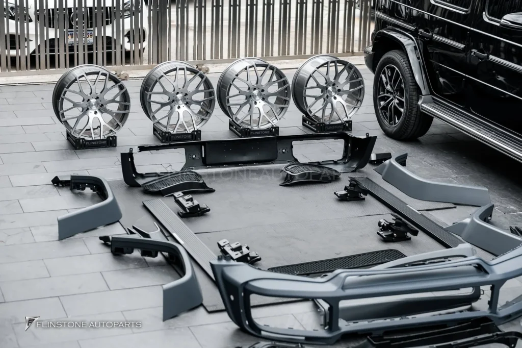 Mercedes-Benz W464 G-Class WIDESTAR Body Kit + Auto Side Running Board