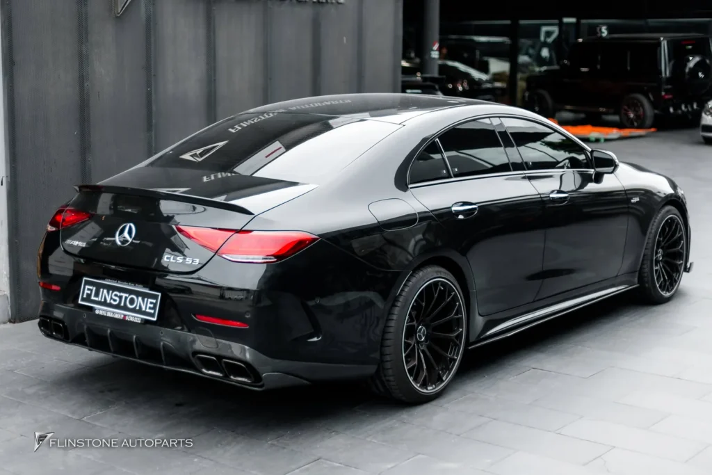 Mercedes-Benz C257 CLS-Class 2024 EH Carbon Fiber Front Lip + LB Carbpm Fiber Side Skirt
