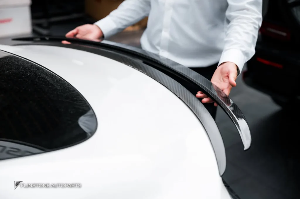 TESLA Performance Carbon Rear Spoiler