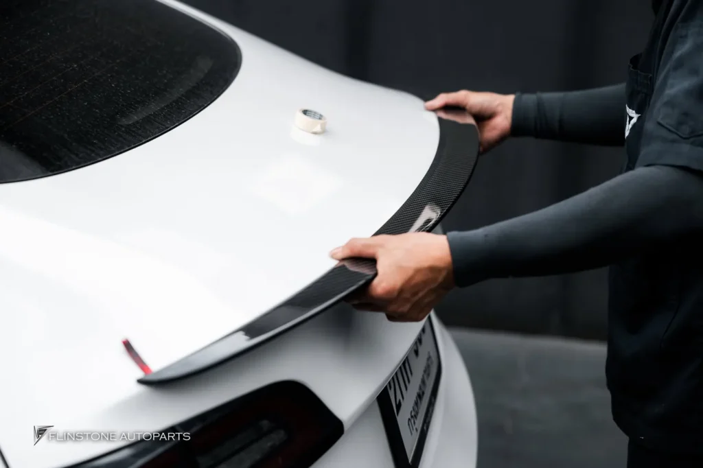 TESLA Performance Carbon Rear Spoiler