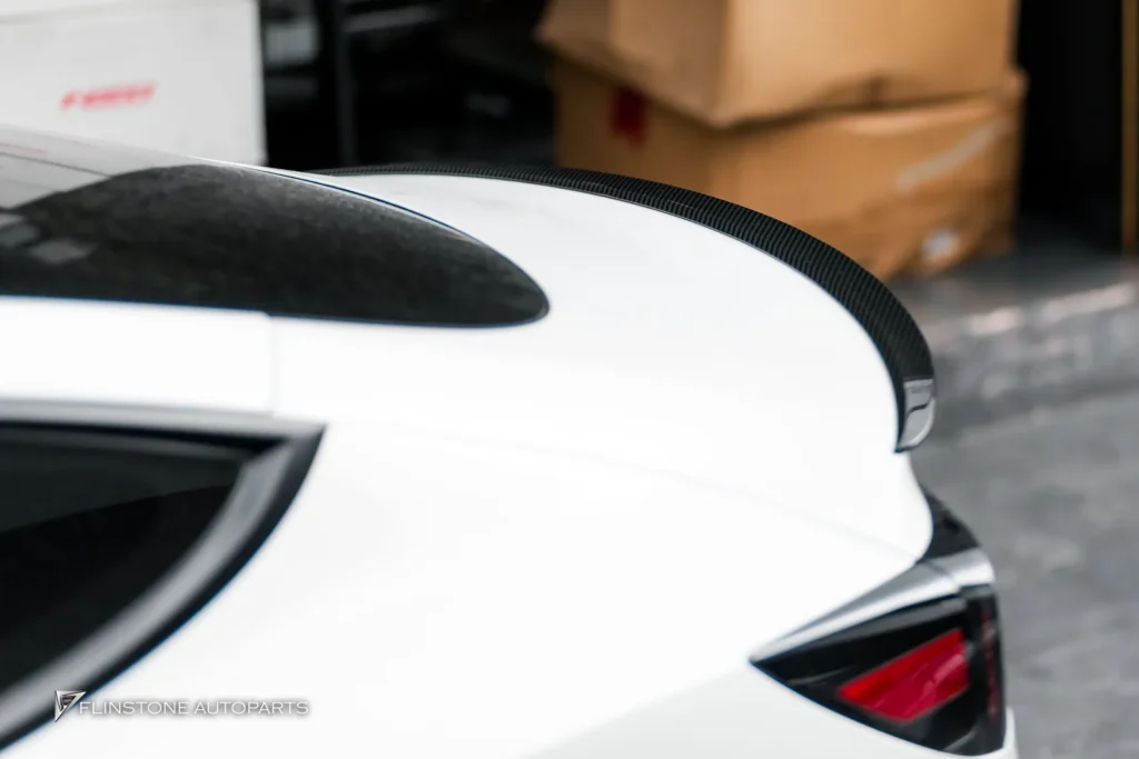 TESLA Performance Carbon Rear Spoiler