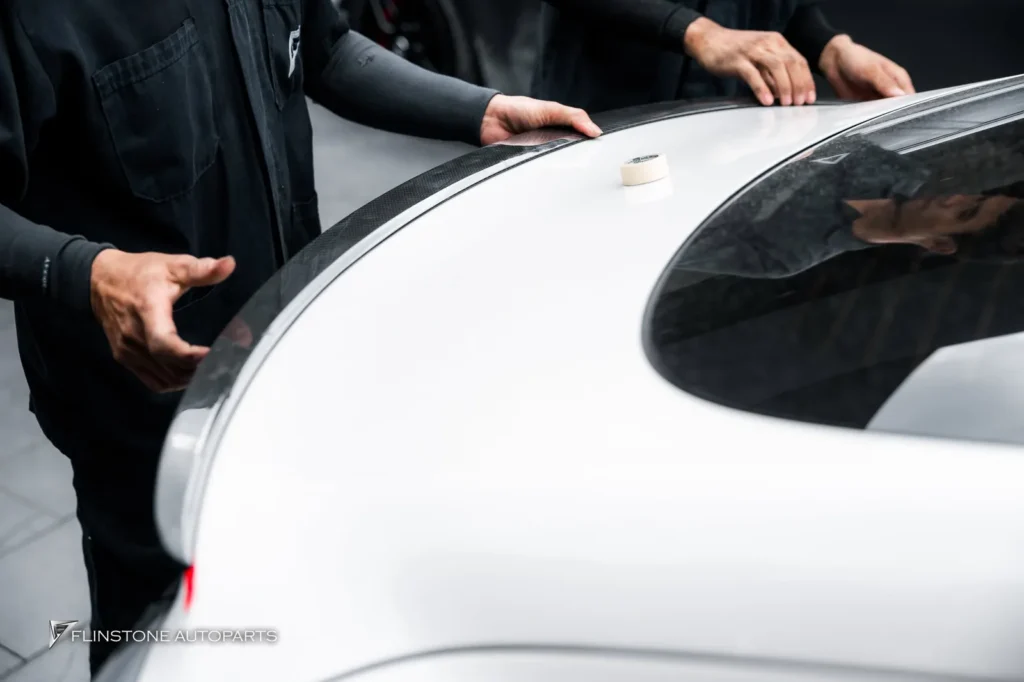 TESLA Performance Carbon Rear Spoiler