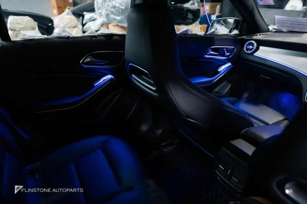 Mercedes-Benz W117 CLA-Class AMBIENT LIGHTING + LED TURBINE AIRVENT