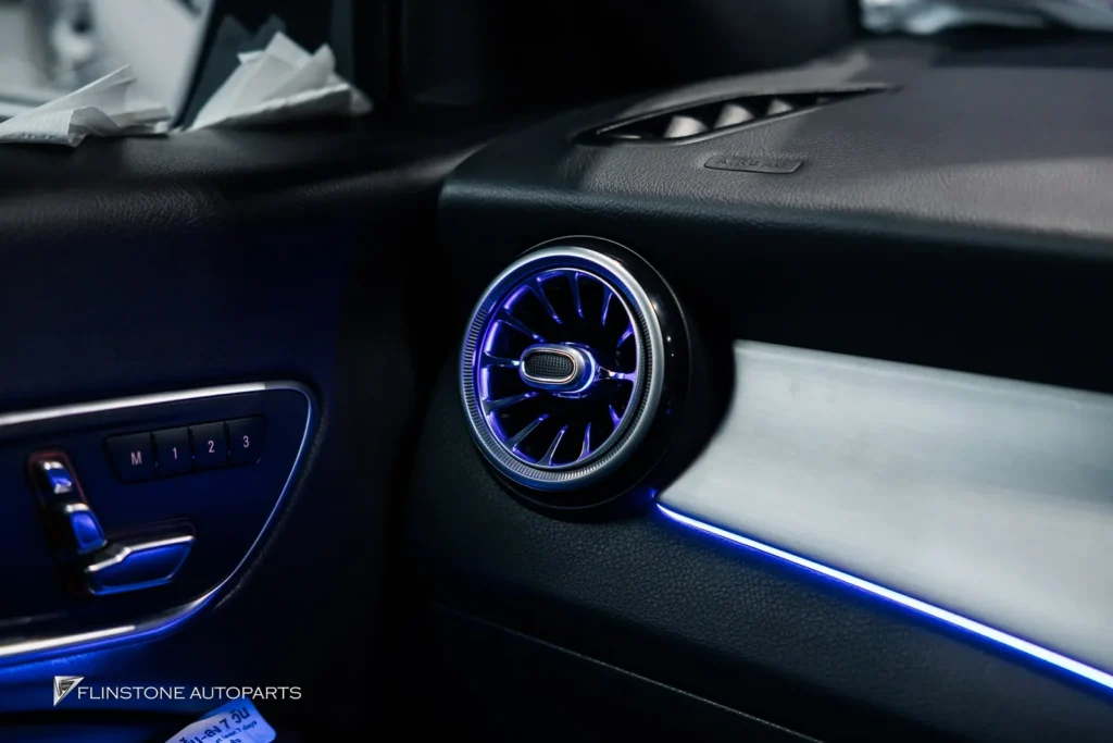 Mercedes-Benz W117 CLA-Class AMBIENT LIGHTING + LED TURBINE AIRVENT