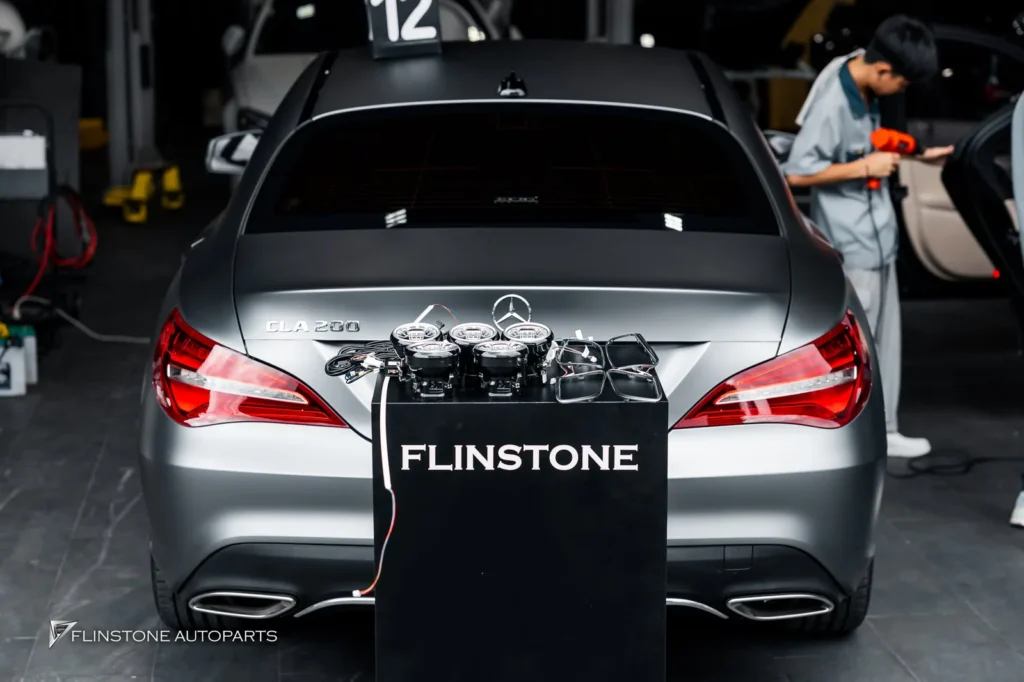 Mercedes-Benz W117 CLA-Class AMBIENT LIGHTING + LED TURBINE AIRVENT