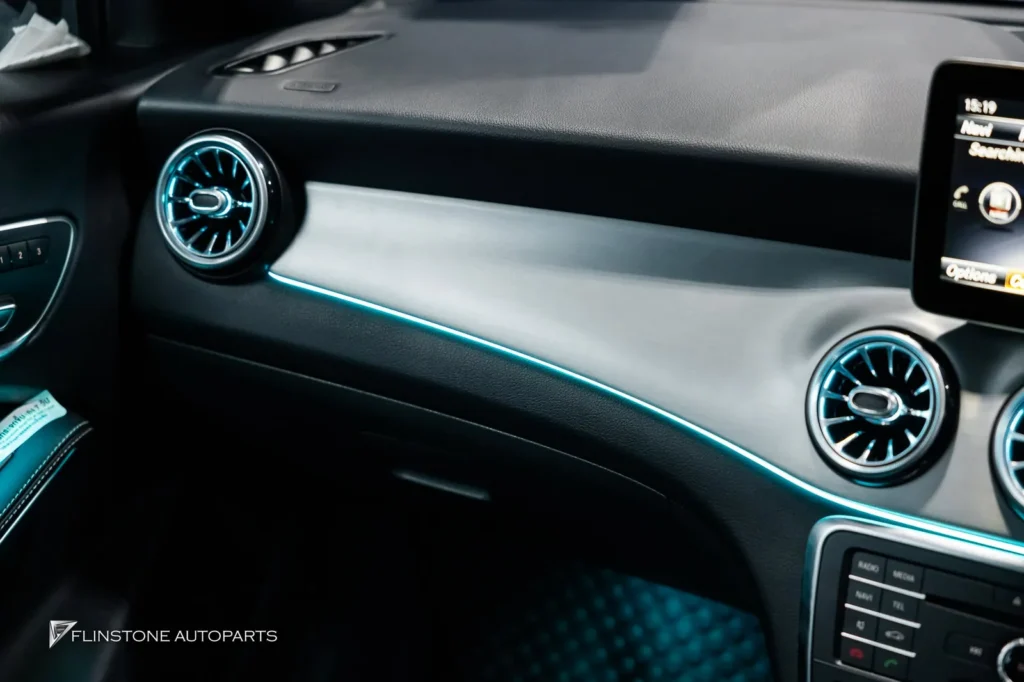 Mercedes-Benz W117 CLA-Class AMBIENT LIGHTING + LED TURBINE AIRVENT