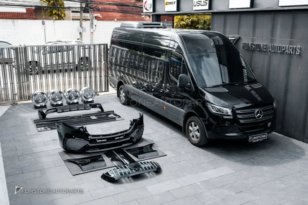Mercedes Sprinter AUTODESIGN Body Kit + Custom Forged Wheel