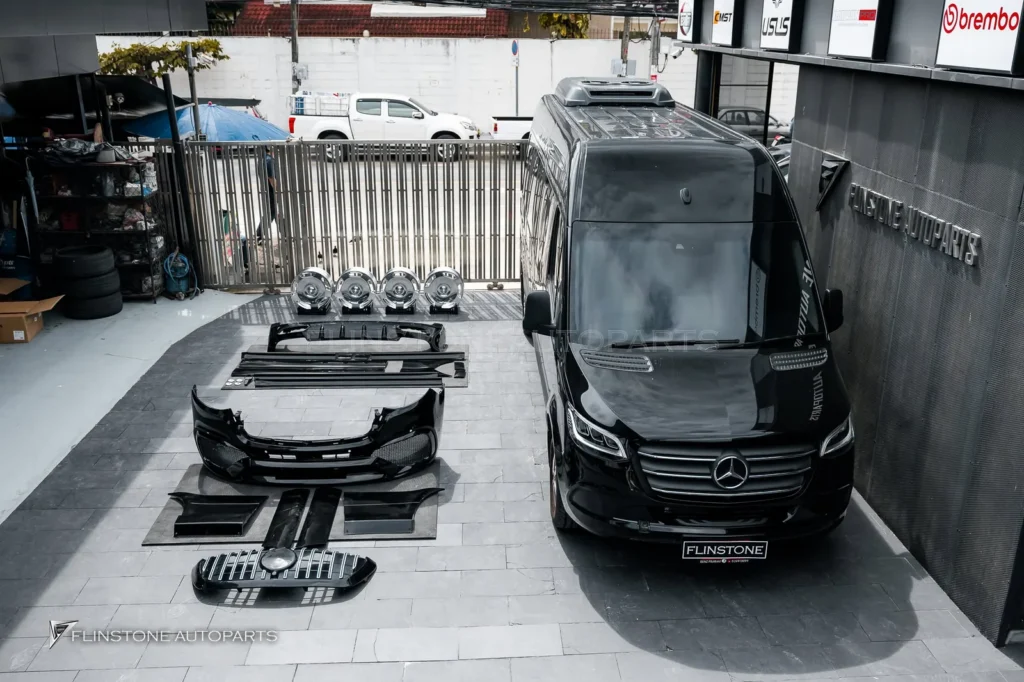 Mercedes Sprinter AUTODESIGN Body Kit + Custom Forged Wheel