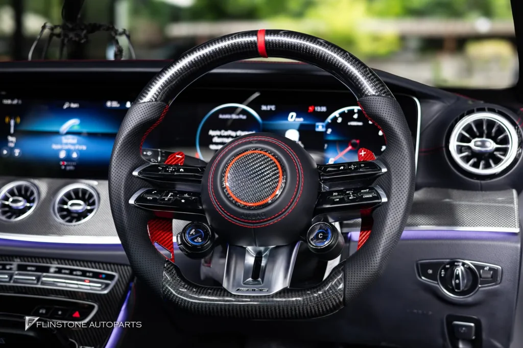 Custom Carbon Fiber Steering Wheel