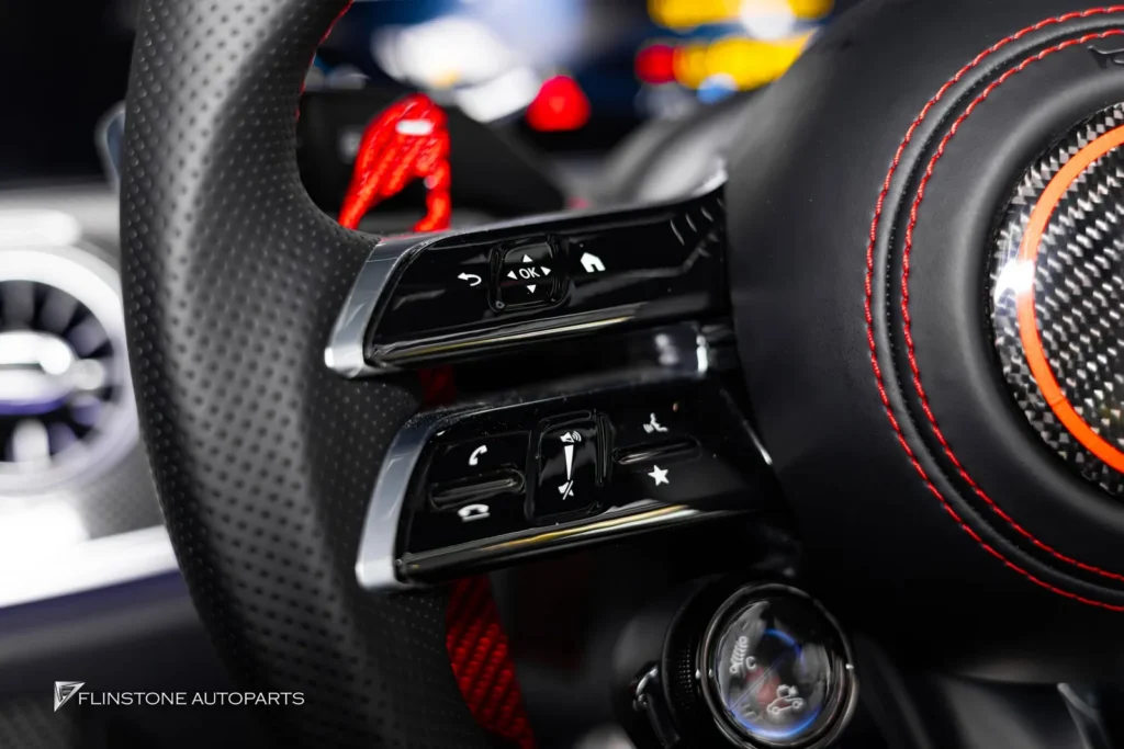 Custom Carbon Fiber Steering Wheel