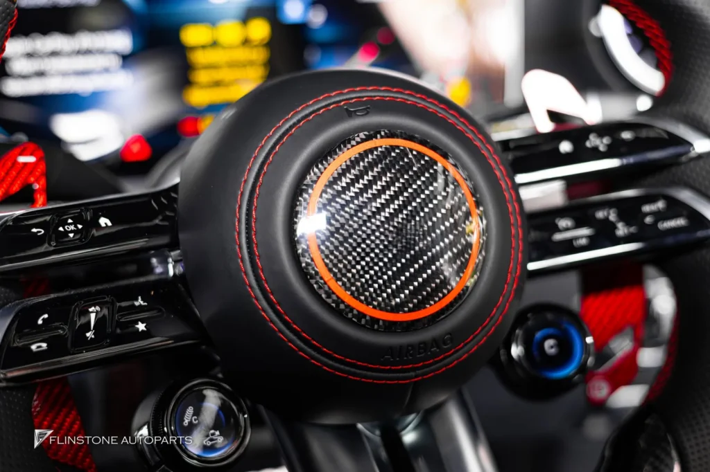 Custom Carbon Fiber Steering Wheel