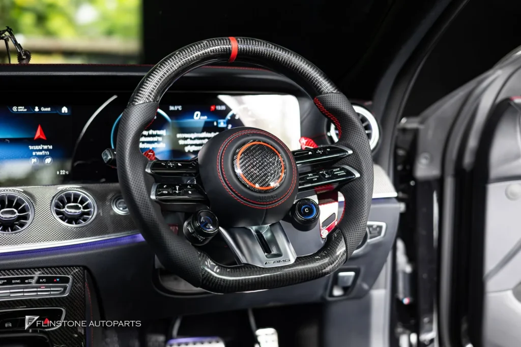Custom Carbon Fiber Steering Wheel
