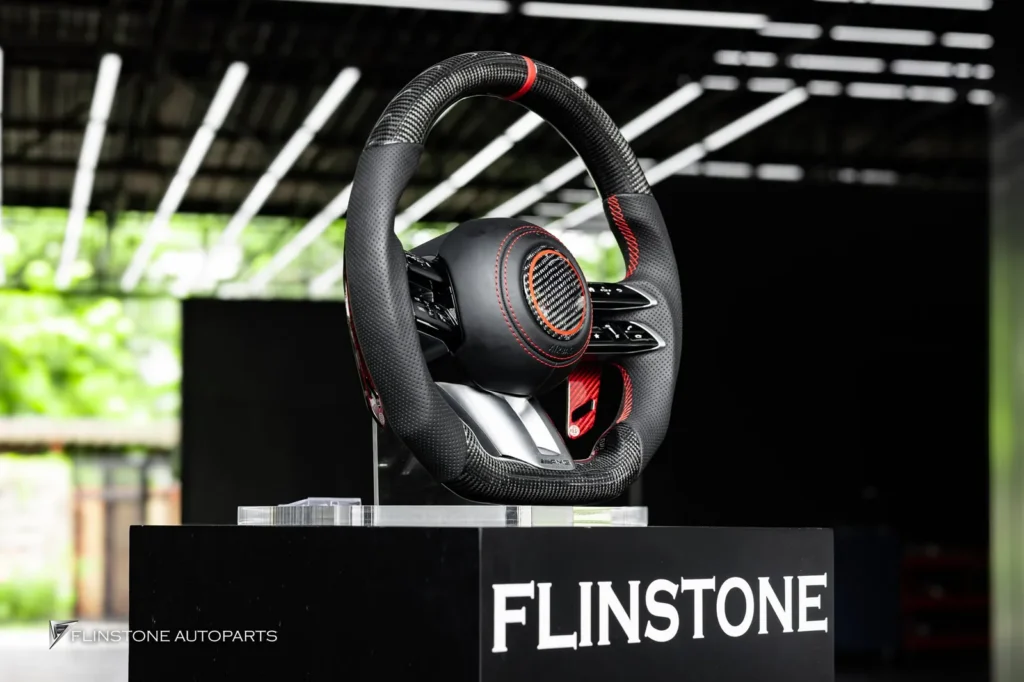 Custom Carbon Fiber Steering Wheel