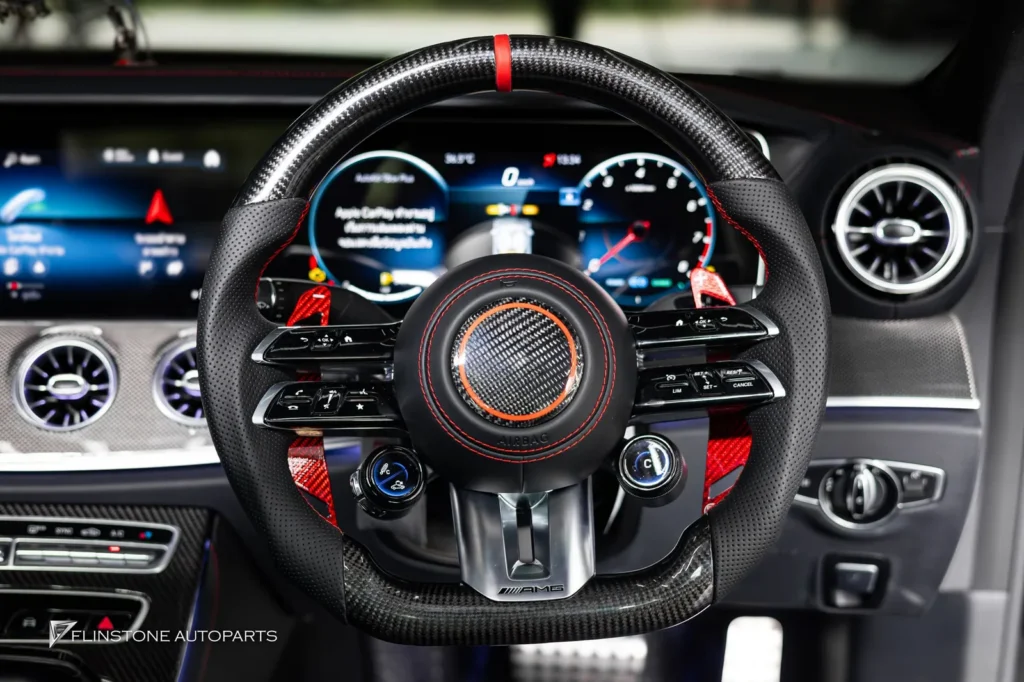Custom Carbon Fiber Steering Wheel