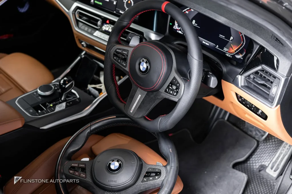 BMW G20 ติดตั้งชุดพวงมาลัยแบบสั่งได้ Custom ได้ทุกจุด คันนี้ลูกค