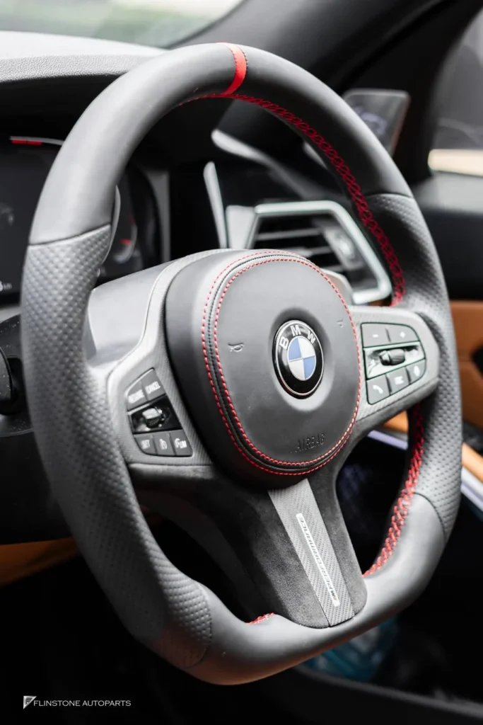 BMW G20 ติดตั้งชุดพวงมาลัยแบบสั่งได้ Custom ได้ทุกจุด คันนี้ลูกค
