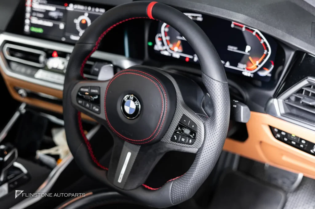 BMW G20 ติดตั้งชุดพวงมาลัยแบบสั่งได้ Custom ได้ทุกจุด คันนี้ลูกค