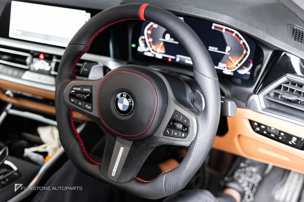 BMW G20 ติดตั้งชุดพวงมาลัยแบบสั่งได้ Custom ได้ทุกจุด คันนี้ลูกค