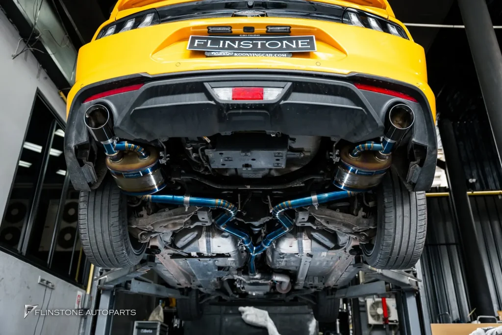 Ford Mustang选择安装排气套件Titanium品牌USUS Exhaust