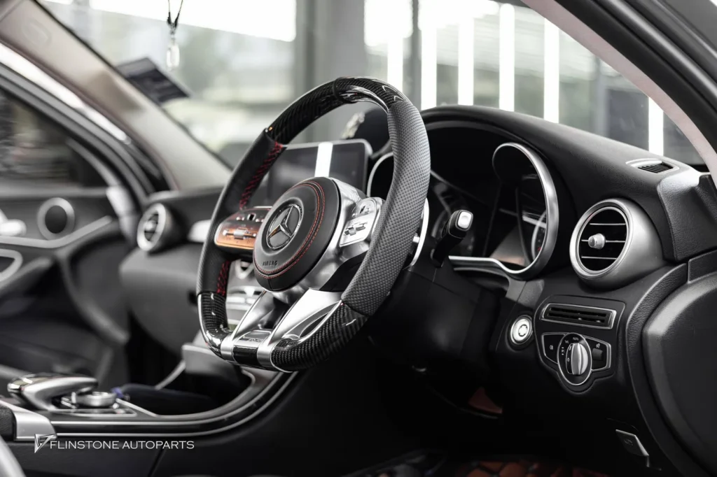 Mercedes-Benz W205 C205 C-Class 2024 Custom Carbon Steering Wheel