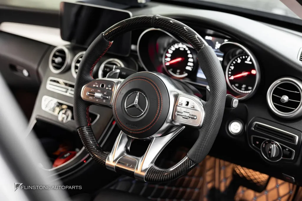 Mercedes-Benz W205 C205 C-Class 2024 Custom Carbon Steering Wheel