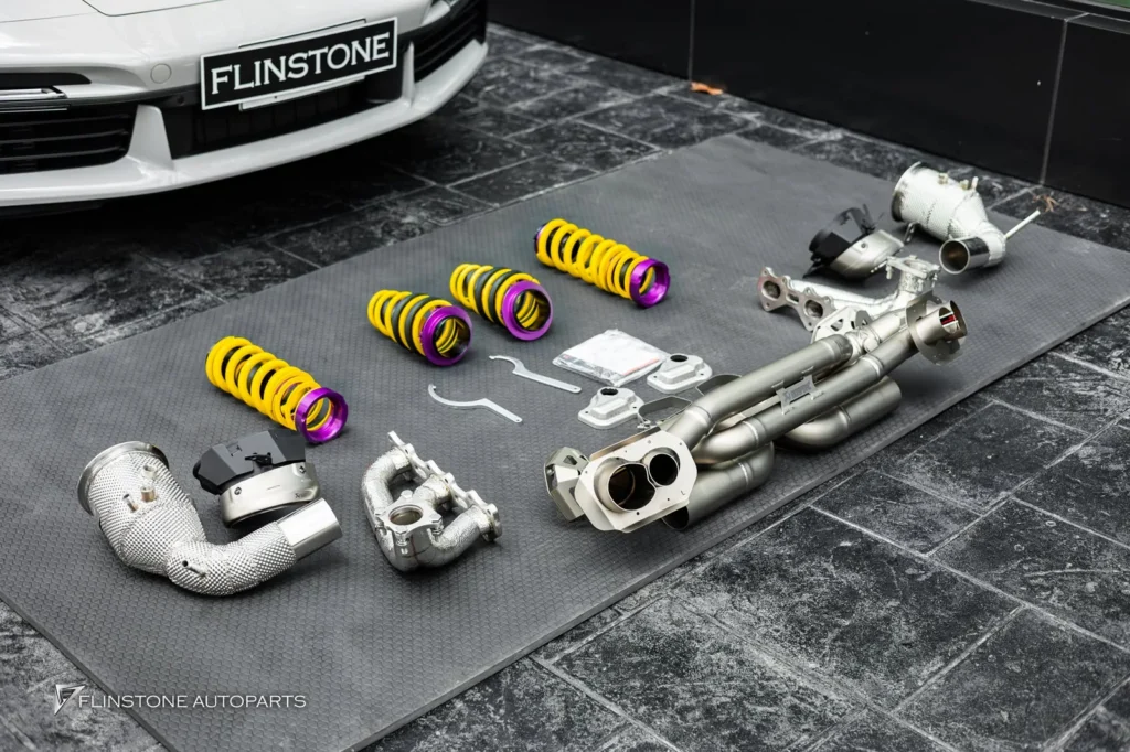 PORSCHE 992 Carrera AKRAPOVIC Slip-ON Exhaust + USUS Catless