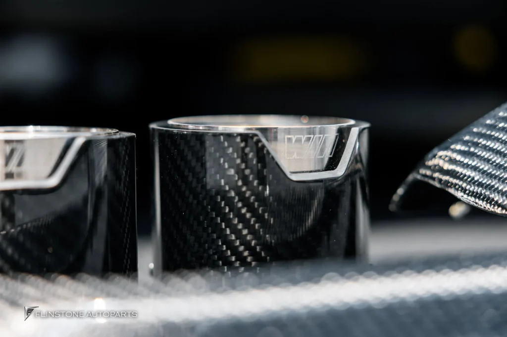 BMW X3 G01 Carbon Fiber Rear Diffuser + BMW Carbon Tailpipe